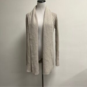 All Saints Mohair drape shawl cable cardigan sweater galaxy flex 0 XS S